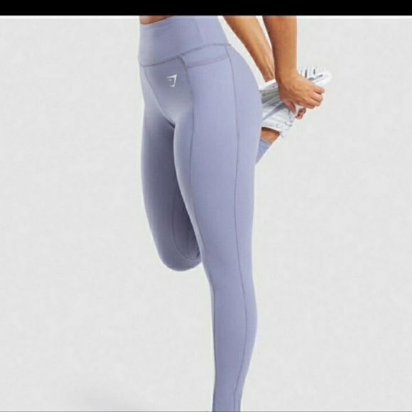 GymShark high waist full length dreamy purple leggings Size M - Picture 1 of 7